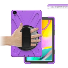 Aydogan's Samsung Galaxy T510 Tab A 10.1 Kılıf Amazing Tablet Kapak - Mor
