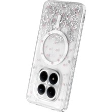 Aydogan's Onegif Xiaomi Redmi Note 15 4g Misk Simli Magsafe Kapak - Desen 1