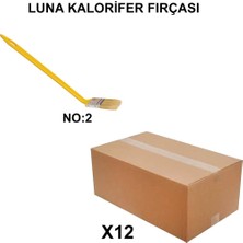 Aydogan's Luna Kalorifer Fırçası No 2, 12 Adet Toptan Paket