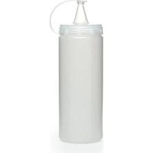Aydogan's Şeffaf Sos Şişesi - 1000ML Dev Boy 3 Adet