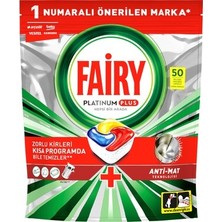 Aydogan's 50 Yıkama Limon Aromalı Bulaşık Makinesi Deterjan Kapsülü