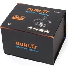 Aydogan's Boruit T6 Kafa Feneri 5000 Lumens 3xcree Xm-T6+2r5 Lamba LED Kamp Lambası