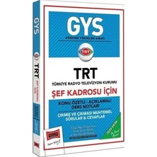 Aydogan's Trt Şef Kadrosu Için Konu Özeti ve Muhtemel Çıkmış Soru Seti