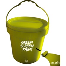 Pratic Prompter Green Box Boyası 5 Lt – Profesyonel Yeşil Ekran Boyası