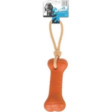 Aydogan's Splash Bones Halatlı Köpek Oyuncağı Turuncu 43X8X5 cm