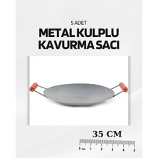 Aydogan's Metal 35 cm Kulplu Kavurma Sacı Iegeauv