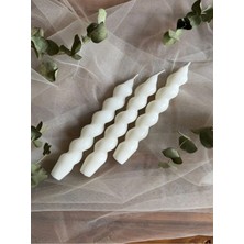 Empressco Burgulu Spiral Şamdan Mum