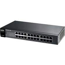 Zyxel ES1100-24E 24-Port 10/100MBPS Tak-Kullan Port-Önceliklendirme Destekli Yönetilemeyen