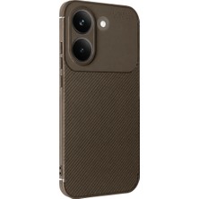 Aydogan's Xiaomi Poco X8 Pro Auto Focus Karbon Kapak - Kahverengi