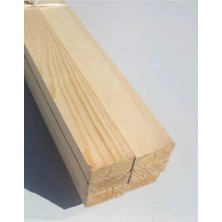 Dekorela 1,8X4X120 cm Silinmiş Tahta 10 Adet