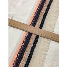Ezel-In Tekstil Aksesuarları ,dekoratif Desenli Dantel Saçak , 25 Metre, KOD-P293