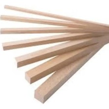 Dekorela 2X2X100 cm Silinmiş Çıta 20 Adet