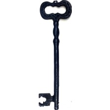Göz Anahtar Biblo, 220X64 mm - Büyük Boy, Vintage, Antik Stil Simge Biblo, Süs, Tasarım Aksesua
