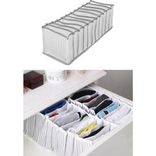 Akordiyon Çekmece  Düzenleyici Organizer 11 Gözlü
