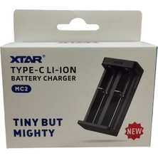 Xtar Mc2 Ikili Li-Ion Pil Şarj Cihazı