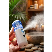 Şarjlı Mini Yüz Nemlendirici Dezenfektan Cihazı Mist Sprayer