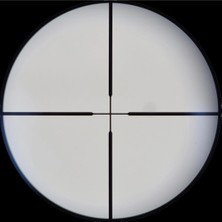2-6X28 Zoomlu Av Tüfeği Dürbünü Hedef Çizgili Çift Işıklı