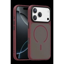 Royaleks Joko Apple Iphone 18 Pro Max Megane Magsafe Kapak - Bordo