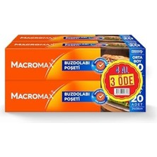 Buzdolabı Poşeti Orta Boy 4 Al 3 Öde