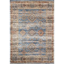 Bahariye Halı Etnik ET03 Mavi Modern Halı