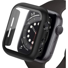 Royaleks Apple Watch Ultra 49MM Camlı Kasa Ekran Koruyucu - Siyah