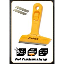 Eltos Çok Fonksiyonlu Profesyonel Cam Kazıma Bıçağı 2 Adet Yedek Bıçak Hediyeli