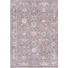 Bahariye Halı Nomad NM01 Kahve Dayanıklı Polyester Halı