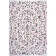 Bahariye Halı Sencia SN01 Krem Dayanıklı Polyester Halı