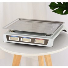 Metal Ölçüm Tartısı Elektronik Terazi Bakkal Manav Market ve Pazarcı Tartısı 40KG