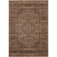 Bahariye Halı Etnik ET01 Kahve Modern Halı