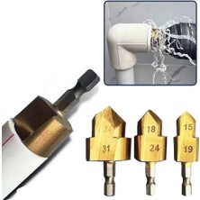 Pprc Boru Genişletme ve Delme Bits Uçlu Matkap Seti DMX4760