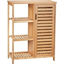 Panalı Bambu Çekmeceli Dolap 88 x 66 x 33 cm