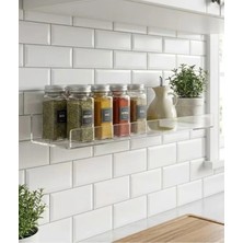 Empressco 50X10 cm Mutfak Banyo Dekoratif Raf