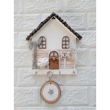 Empressco Çam Kozalak Çatılı Kış Temalı Anahtar Askısı 23 x 25