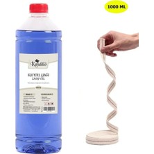 Empressco Kandillo Mavi Kandil Yağı 1 Lt + 50CM Fitil