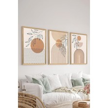 Artavessa 3 Parça Çerçeve Görünümlü Mdf Tablo Seti - ARTSYCLLCT6-1520