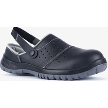 Empressco 210 Slipper Jeriko S1 Koruyucu Iş Terliği Siyah Hafif Rahat Model