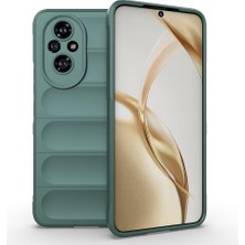 Hype Store Zore ile Uyumlu 200 Pro Kılıf Esnek Tpu Oyuklu Arka Yüzey Tasarımlı Zore Etnik Silikon Kapak Koyu Ye