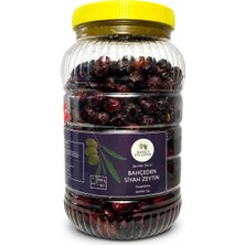 Bahçe Piladar Gurme Serisi – Yuvarlama Siyah Zeytin 1 No (200-220 Dane) 1900 gr