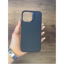 Silikon Kılıf Xfab Siyah iPhone 14 Pro Max ile Uyumlu