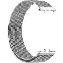 -  ile Uyumlu Galaxy Fit 3 Kordon Milano Loop Metal Kordon