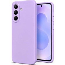 Galaxy A56 Ile Uyumlu Kılıf Z-Mara Lansman Vieri Tam Koruma Arka Kapak Kamera Koruma Çıkıntılı Pürüzsüz Yüzey Lila