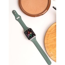 Slim Silikon Kordon, Apple Watch Series 11/10/9/8/7/6/5/3/se/se2/se3 ile Uyumlu, 46MM/45MM/44MM & 42MM/41MM/40MM