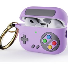 Airpods 3.nesil ile Uyumlu Kulaklık Kılıfı Yumuşak Soft Dokunuş Retro Görünümlü Nint-Endo