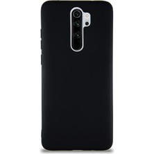 Xiaomi Redmi Note 8 Pro ile Uyumlu Kılıf Soft Premier Renkli Silikon Kapak - Siyah