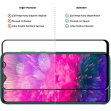 Xiaomi Redmi Note 8 Pro Için Tasarlanmış Uçtan Kenara Kapsama Tam Koruma Dayanıklı Temperli Cam