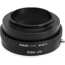 Af-Nex Lens Adaptörü,  E Mount Makinelerde  A Mout ve Minolta ile Uyumlu Lensleri Kullanım Adaptörü