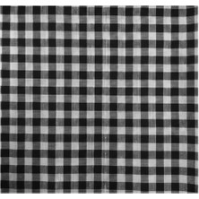 Kırmızı-Siyah Kareli Masa Örtüsü 150×150 cm | Yıkanabilir Kare Desen Sofra Örtüsü | Mutfak, Piknik ve Restoran Kullanımı Için Kare Masa Örtüsü (Siyah)
