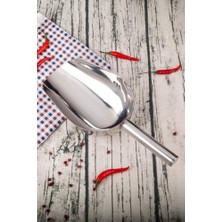 Çelik 30,5 cm No: 5 Baharat Kuruyemiş Bakliyat Erzak Küreği CIN792