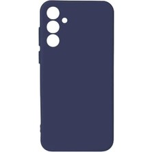 Galaxy A35 Uyumlu Kılıf, Kamera Korumalı Soft ve Pürüzsüz Dış Yüzey, Ultra Ince Esnek Silikon Arka Kapak (Lacivert)